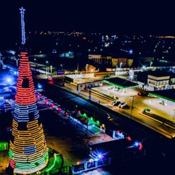 Tallest Christmas Tree in Africa